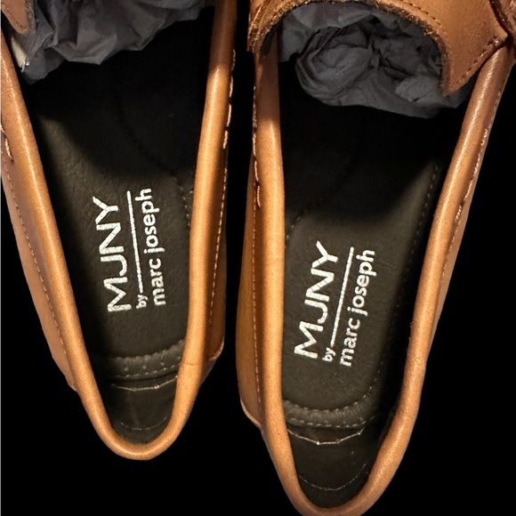 NWOB Marc Joseph New York Nebraska (tan napa) Men’s Leather Shoes Loafers 9.5 - Picture 5 of 10